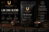 Ucopado coffee lak dak blend 1000 gr Espresso çekirdek kahve
