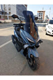 Kuba Chia 125 Siperlik Ön Cam 2023 2024 Model 78cm Siyah Renkli 4mm UZUN CAM