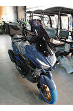Kuba Newcity 125 Siperlik Ön Cam 2023 2024 Model 75cm Siyah Renkli 4mm UZUN CAM