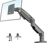 North Bayou Nb F80 17-30 " LCD / LED Monitör Tutucu Kol Amortisörlü Vesa Monitör Standı 2-9 Kg Yeni