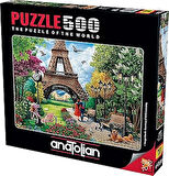 Anatolian Puzzle - Paris Baharı / 500 Parça Puzzle, 3627