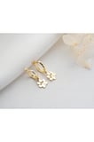 925 Ayar Pati Küpe Kişiye Özel Pati Küpe.rose.gold.rodaj