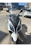 Kymco Downtown 200 300 Ön cam 2010 2015 Model Yılı 78cm Şeffaf Renk 4mm Uzun Geniş Cam
