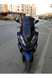 Kymco Downtown 250i Ön cam 2016 2024 Model Yılı 78cm Siyah Renk 4mm Uzun Geniş Cam