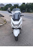 Kymco Xciting 250 500 İ Ön cam 2008 2012 Model Yılı 72cm Şeffaf Renk 4mm Uzun Geniş Cam
