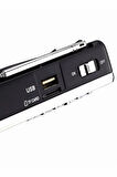 L-938 Dijital Ekranlı Şarjlı Taşınabilir Radyo Usb Tf Destekli Cep Radyosu