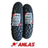 Anlas 3.50-10 90/90-12 Ön Arka Lastik Takım Anlas MB 80 2025 Üretim ANL0001