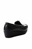 Bambi Siyah  Kadın Loafer Ayakkabi K01797002009