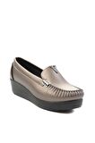 Bambi Platin  Kadın Loafer Ayakkabi K01797002009