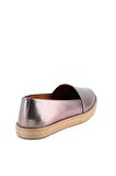 Kurşun Hakiki Deri Kadın Espadril K01802021803