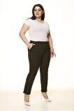 Cepli Yeşil Büyük Beden Pantolon L2-1706