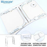 Microcase Yükseklik Ayarlı Masa ve Sehpa Ayak Takımı 2 Adet - BEYAZ AL5057