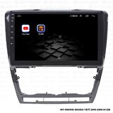 Araç Multimedya Skoda Yeti Android 12 Carplay 4Gb Ram + 64Gb Hdd 2010-2016 Navigasyon Ekran MYW