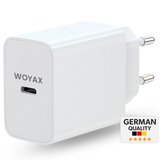 Woyax iPhone 17  17 Pro 17 Pro Max 17 Air Hızlı Şarj Aleti Başlığı Adaptörü 45W Beyaz