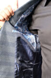 EKOSE ERKEK SPOR GRİ RENK CEKET 1394