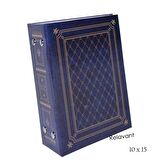 96'lık Fotoğraf Albümü 10x15cm Lüks Foto Albümü Etnik Desen 2 Renk