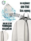 LACİVERT OKUL ÇANTASI 3'LÜ SET Su Itici Kumaş Hafif Lise Ve Ortaokul  SPACE