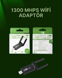Usb 3.0 Wireless Adaptör – 2.4ghz & 5ghz Destekli