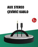 İphone Uyumlu Lightning – 3.5mm Aux Adaptör Kablo Stereo Ses Aktarım
