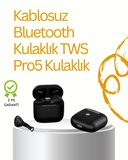 Tws Pro 5 Bluetooth Kulaklık – Gelişmiş Ses Teknolojisi Ve Uzun Batarya Ömrü