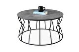 Lale Metal Orta Sehpa 80x43cm