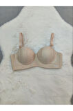 Lazer Kesim Dikişsiz Sütyen, Dolgulu Iz Yapmaz Balensiz Çizgili Sütyen