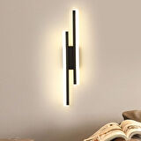 Elektrikle Çalışır, 12 Watt , 3000 Kelvin Gün Işığı Led Aplik, İç Merkan Led Duvar Armatürü -220V