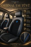 Mercedes Citan 2012-2021 Uyumlu Lion Serisi 2+1 Ticari Tay Tüyü Mavi Koltuk Kılıfı