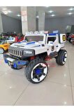 Hummer Jeeb! 12V, Kauçuk Lastik 4X4, Bluetooth Müzik, Yan Bagaj, Telsiz, Tepe Lambali, Akülü Araba!