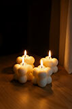 LUBERKA CANDLE Beyaz Bubble Tasarım Kokulu Mum 4'lü