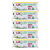 Orta Boy Çöp Poşeti (55 x 60 cm) 20 Li Rulo x 5 Paket Çöp Torbası Mavi 30 Litre