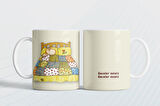 Geceler sensiz Hediye Kupa Love Bug-T