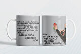 İzmirin dağlarında çiçekler açar Hediye Kupa Love Bug-T