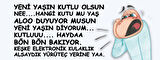 Yeni yaşın diyorum kutlu olsun Keşke elektronik kulaklık alsaydık Hediye Kupa Love Bug-T