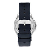 Lee Cooper LC07978.399 Erkek Kol Saati | Otomatik Mekanizma, İskelet Kadran, Lacivert Deri Kordon