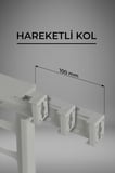 Klima Motoru/Dış Ünite Gizleme/Koruma Kafesi M 18000 BTU - 24000 BTU 110x56x85(H) Radius