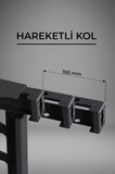 Klima Motoru/Dış Ünite Gizleme/Koruma Kafesi M 18000 BTU - 24000 BTU 110x56x85(H) Alüminyum Radius