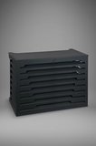 Klima Motoru/Dış Ünite Gizleme/Koruma Kafesi M 18000 BTU - 24000 BTU 110x56x85(H) Stage
