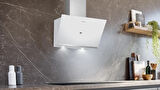 Siemens LC67KPJ20T 60 cm Beyaz Cam Davlumbaz