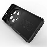 Xiaomi Mi 13 Ultra için Yeni Tasarım Silikon Kılıf Etnik Siyah