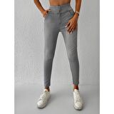 Lucky Life Yüksek Bel Likralı Jean Pantolon 90 Cm