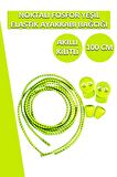 Lucky Akıllı Kilitli Elastik Noktalı Ayakkabı Bağcık 100 CM