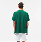 Lacoste Erkek Bisiklet Yaka Baskılı T-Shirt