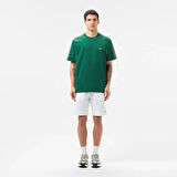 Lacoste Erkek Bisiklet Yaka Baskılı T-Shirt