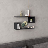 LİFEDECO TV UNITESI DEKORATİF DUVAR RAFI 2 Lİ 60 CM LD-5000-R13