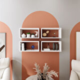 LİFEDECO TV SEHPA UNITESI DUVAR RAFI 100 CM LD-5000-R24