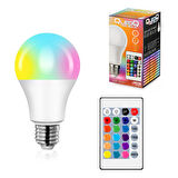 RGB Led Ampül Kumandalı Animasyonlu E27 Duy 220V 10W