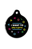 Oyuncu Pet Tag Small 2,5 cm