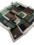 Levidor Twill İpek Eşarp LD4176-1
