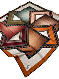 Levidor Twill İpek Eşarp LD3889-1